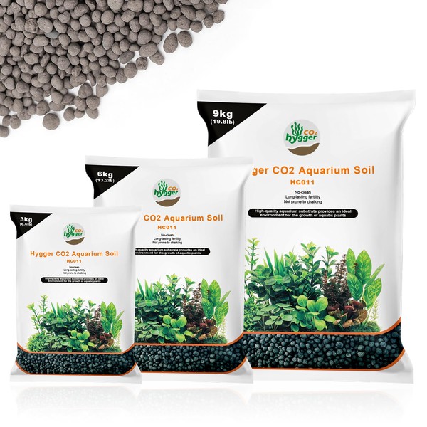 Hygger CO2 Shrimp Soil Water Grass Mud for Aquarium Fish