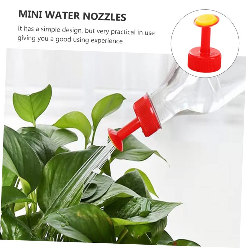 Outanaya Garden Sprinkler Flower Shape Nozzles Pcs Bottle Sprinkler Caps