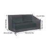 ValueHall Patio Sofa Cover Patio Loveseat Cover Outdoor Furniture Waterproof