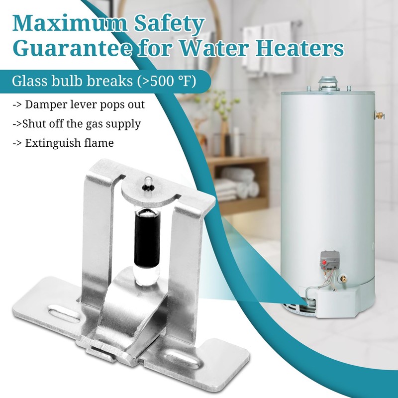 Combustion Shutoff Device Assembly Replacement Kit for Water Heater FVIR