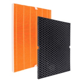 Flintar 116131 Replacement Filter I, Compatible with Winix C555 Air Purifier, H13 Grade True HEPA and Washable Advanced Carbon Filter, 1-Pack
