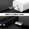 Hrbzo USB C to USB C Cable 100W 5A 3-Pack