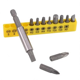 Flexible Drill Bit Shaft Extension Screwdriver Connectors 295mm Screwdriver Universal Shaft Flexible Shaft Bits Electronics Drill Extention Screwdriver Power Tools 20PCS