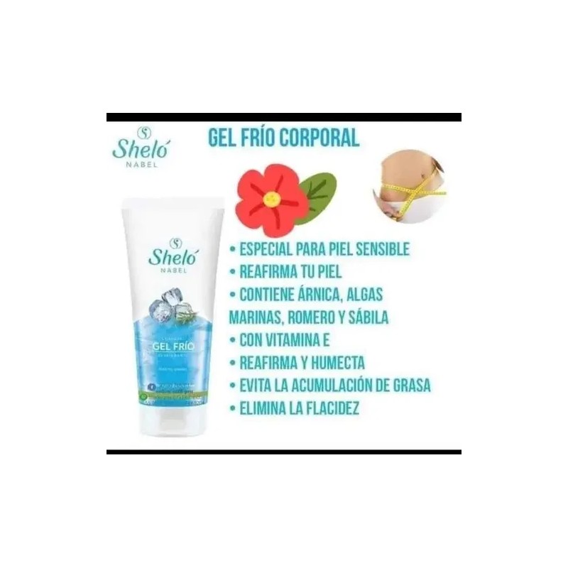 Gel Reductivo Algas Marinas + Gel Frio Reafirmante Shelo Nab