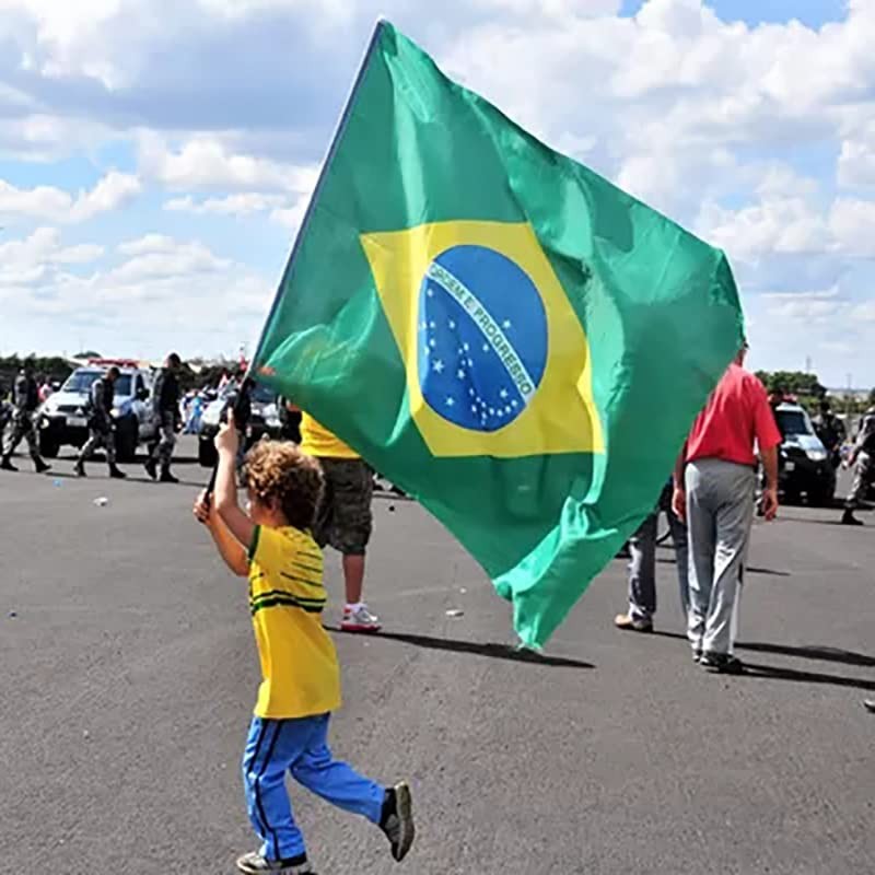 Large Brazilian Brazil Flag Heavy Duty Outdoor 90 X 150