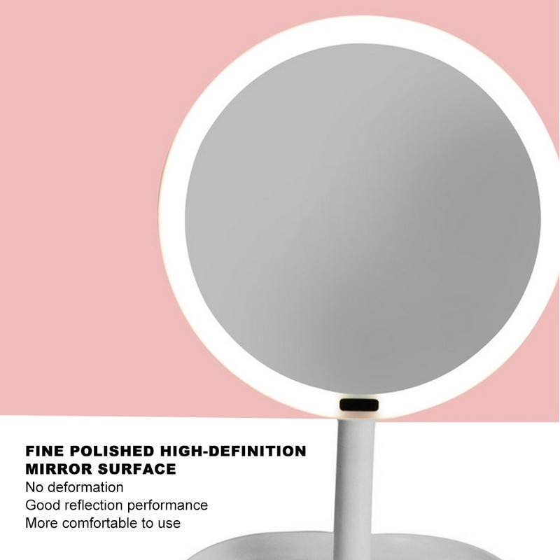 Makeup Mirror 10X Magnification LED Induction Portable Vanity Mirror for