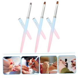 FOMIYES 3sets Professional Nail Art Brush Set Dip Powder Nail Kit Art Brushes Painting Tools Salon Accessory 3pcs*3