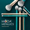 Royal & Langnickel MODA Full Size Crackle 6pc Makeup Brush