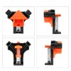 4 Pcs Angle Corner Spring Clamps, 90 Degree Right Angle