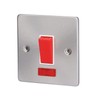 Wall Plate Switch Double Inlet Outlet 45A Air Conditioning Panel