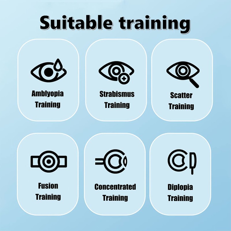 Brock String, Vision Convergence Training Tool with 3 colors beads,