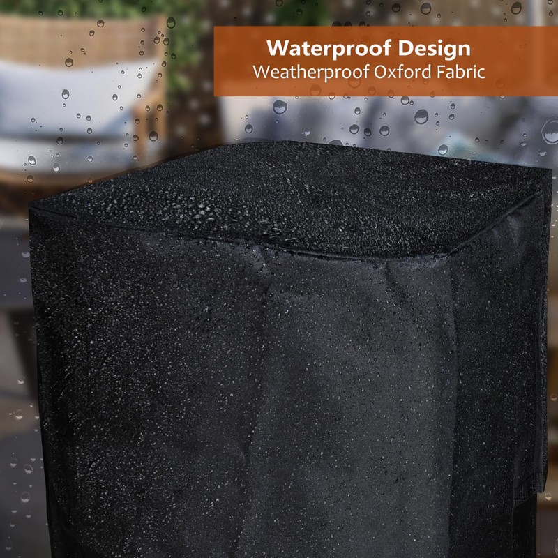 SheeChung Propane Tank Cover 17"x17"x20",Fit for 20 lbs Propane Tank