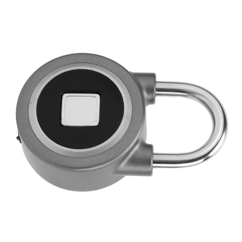 Fingerprint Padlock USB Charging Remote Authorization Unlocking Lock for Gym
