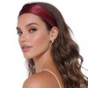 Casa Della Silk Elan Mulberry Silk Headband – Bordeaux Red