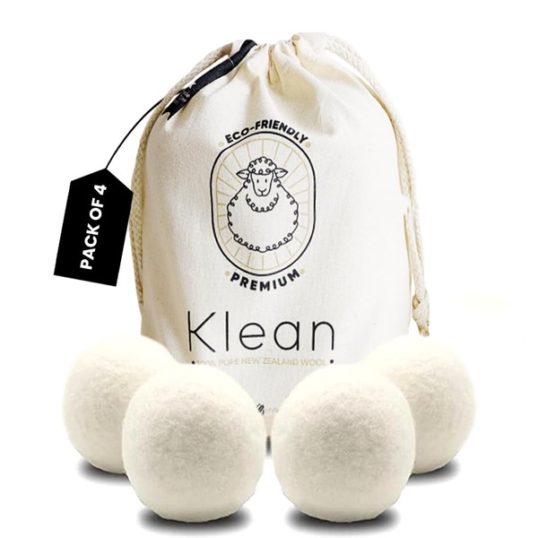 Klean Wool Tumble Dryer Balls | Handmade, Organic, Fabric Softening