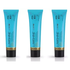 3 Pack Joico Lumishine Lumi10 Hair Color 7NV Violet Med Blonde 7.02 2.5 oz