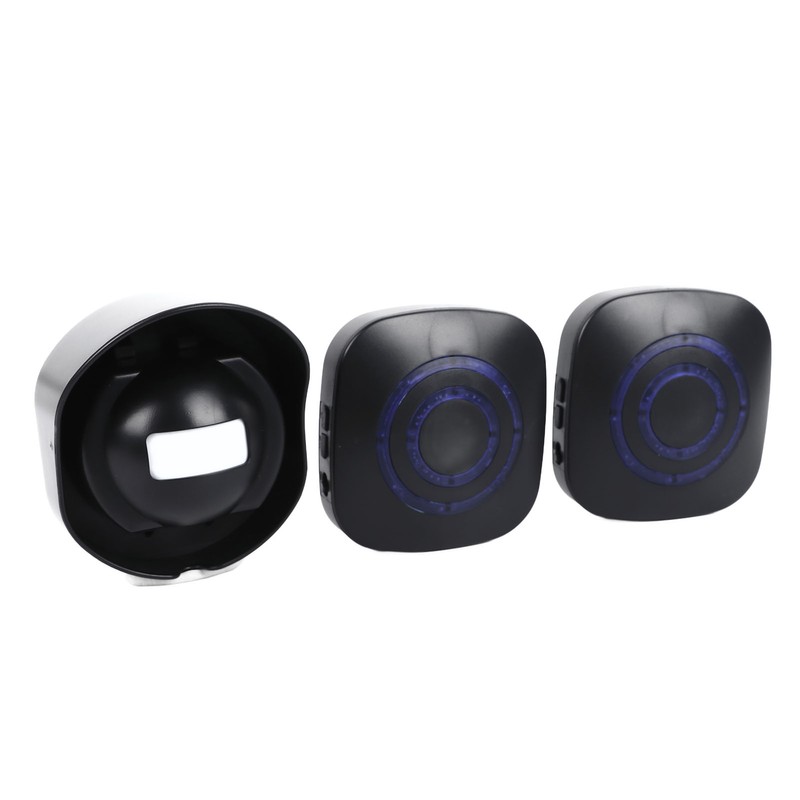 Infrared Detector Alarm to 240V Black Waterproof Separate Design 38