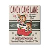 Stupell Industries Candy Cane Lane Vintage Reindeer Boot Canvas Wall
