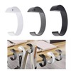 ZAAWUUT Metal Table Hooks, Desk Edge Hanging Hooks, C Shaped