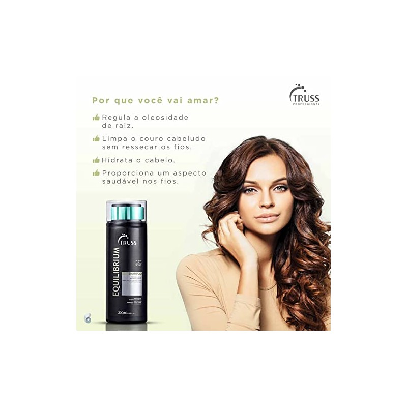 Truss Equilibrium Shampoo 10.14 Oz | Para cuero cabelludo graso