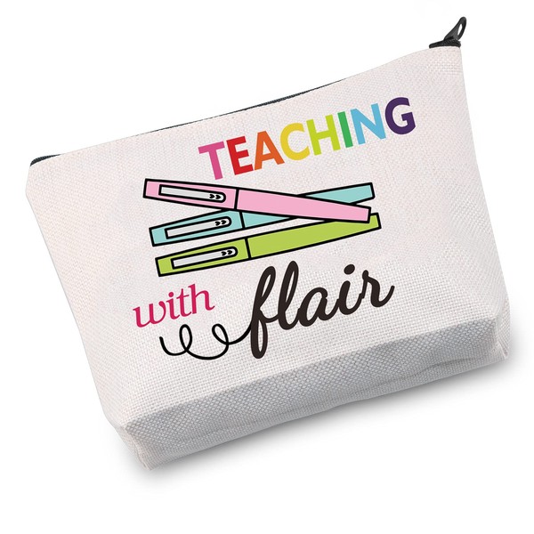 JXGZSO Multi-purpose Zipper Pouch - Teaching With Flair -B Ca