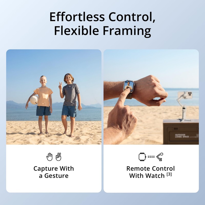 DJI Osmo Mobile 7 Gimbal Stabilizer for iPhone, Android, Built-in