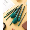Eigshow Make-Up Brush Set, Pack of 8 Green, Pack of
