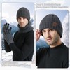Favoreal Womens Mens Warm Knit Beanie Hat Neck Scarf Touchscreen