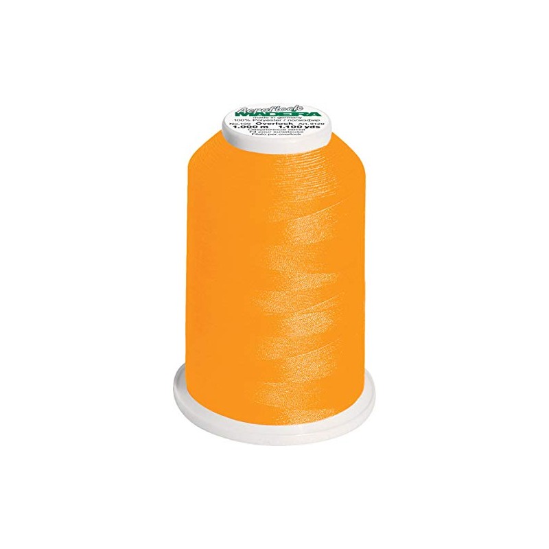 MADEIRA - AEROFLOCK OVERLOCK THREAD 1000M - FLOURESCENT YELLOW