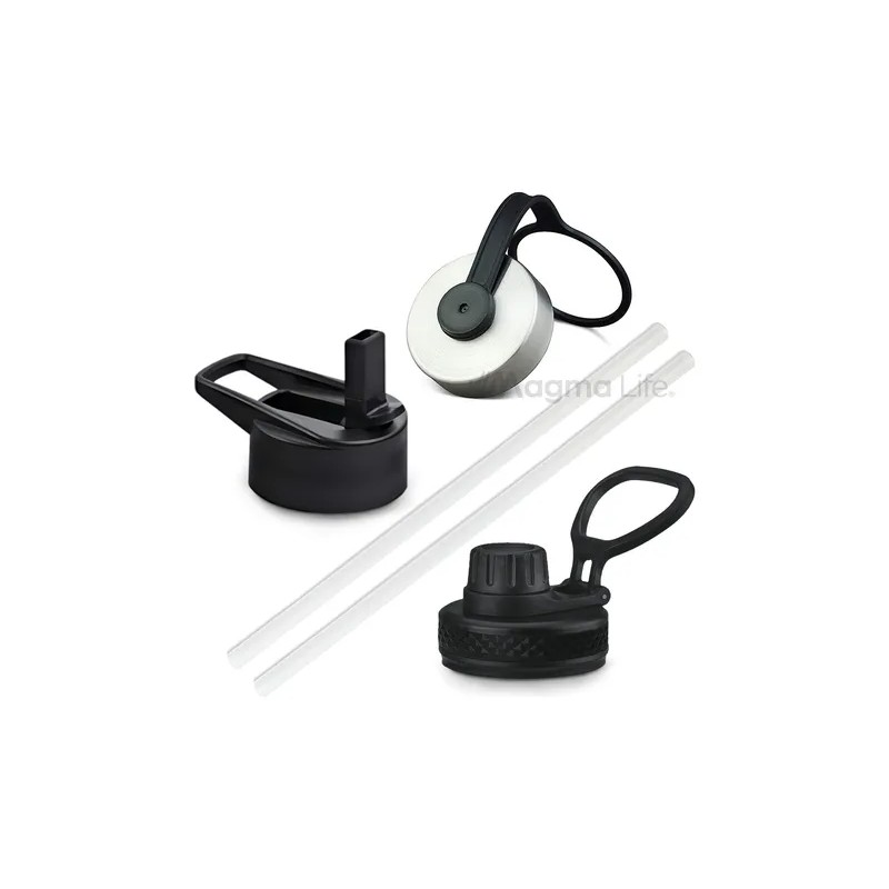 Termo Para Café Y Agua 3 Tapas Acero Inoxidable 32