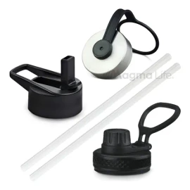 Termo Para Café Y Agua 3 Tapas Acero Inoxidable 32 Oz 950 Ml