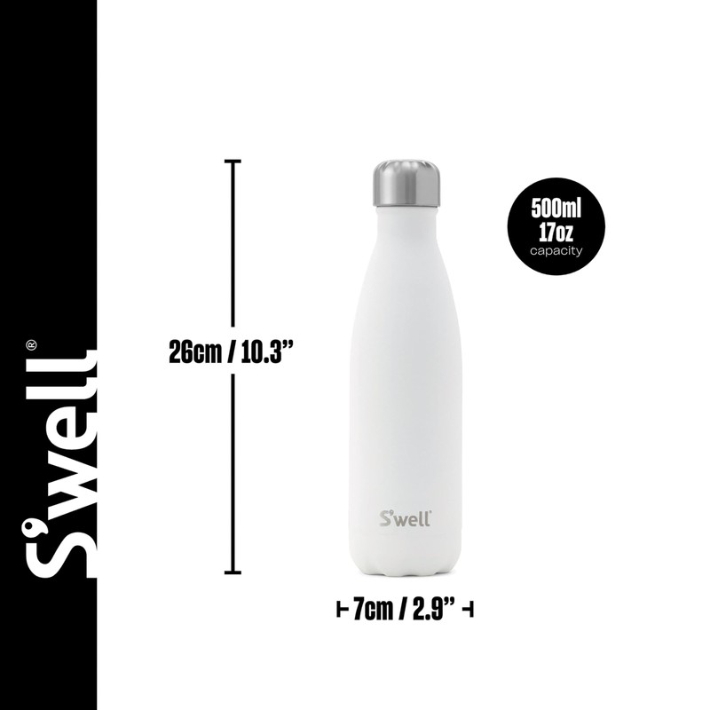 S'well Original Moonstone 500 ml Vacuum Insulated Drinking Bottle Keeps