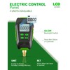 Wisscool Digital Micron Vacuum Gauge 1/4" SAE, Digital Pressure Tester