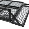 KUAFU Rear Cargo Basket Universal ATV UTV Black Steel Storage
