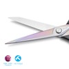 LIVINGO Premium Tailor Scissors Heavy Duty Multi-Purpose Titanium Coating Forged