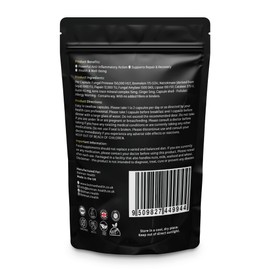 Systemic Proteolytic Enzymes | UK Made | Mixed Enzyme Formula | 60 HMPC Vegan Friendly Capsules | Repair & Recovery | No Addictives