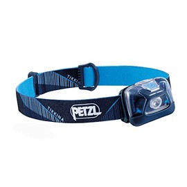 Petzl TIKKINA Headlamp - Simple, Lightweight, Compact 250 Lumen Headlamp for Hiking, Climbing, and Camping - Blue