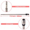 Saipor 12 Inch Quick Release Drill Extension Bit Holder 1/4
