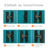 Sliding Door Lock, 90 Degree Movable Door, Right Angle Buckle,