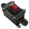 CNAODUN Waterproof Inline Cord Switch 12V DC 20A On Off