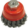 Faithfull WBT65MF Wire Cup Brush Twist Knot 65 x M10