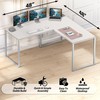 SHW Mission 48 x 48 Inches L-Shape Home Office Computer