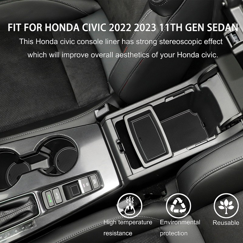 SENSHINE for Honda Civic Accessories 2022 2023 2024 2025 2026