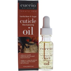 Cuccio Naturale Cuticle Revitalizing Oil - Hydrating Oil For Repaired Cuticles Overnight - Remedy For Damaged Skin And Thin Nails - Paraben And Cruelty-Free Formula - Vanilla Bean And Sugar - 15 ML