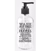 DEXSA Glass Soap Dispenser 8oz - Wash Your Hands and
