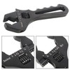 labwork 3AN-16AN Adjustable Wrench Spanner, Lightweight Aluminum for An Hose