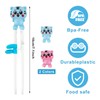 2 Pairs Cute Animal Training Chopsticks for Beginners and Adults