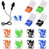 Tapones Oidos para Natación,Tapón Auditivo con Cable, Reutilizables
