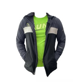 Brooks Rock N Roll DriLayer Neon Shirt Men Reflective - Glow in The Dark Small