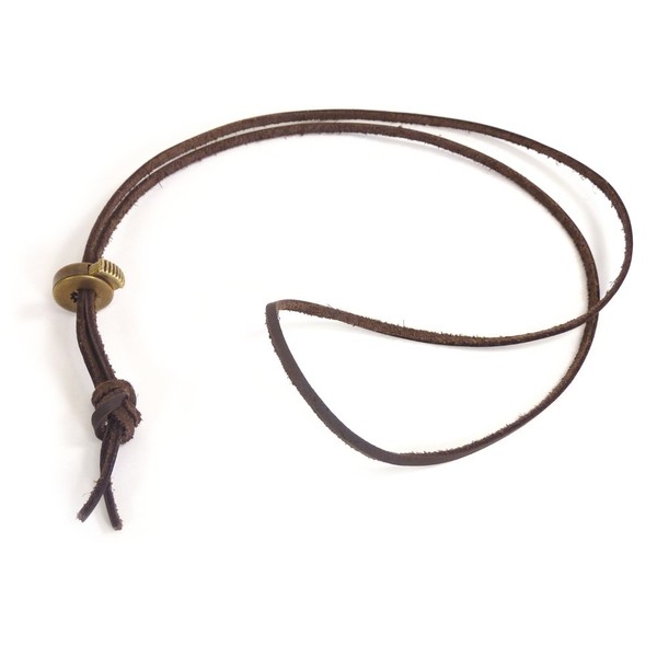 Westernwear-Shop Leather Chin Strap 110 cm Extra Long Brown Western